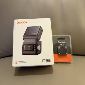 Godox iT32 閃光燈 + X5S 無線引閃器 Sony 用