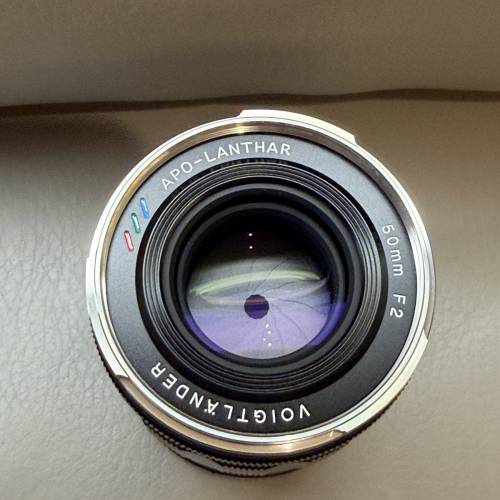 Voigtlander APO-LANTHAR 50mm F2 Aspherical 鏡頭 （Fujiya Camera 80周年記念黑漆...