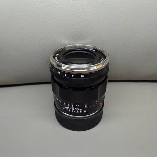 Voigtlander APO-LANTHAR 50mm F2 Aspherical 鏡頭 （Fujiya Camera 80周年記念黑漆...
