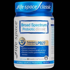 life-space - 升級版成人全效腸道益生菌 60粒膠囊 (最佳食用2027-04-31)