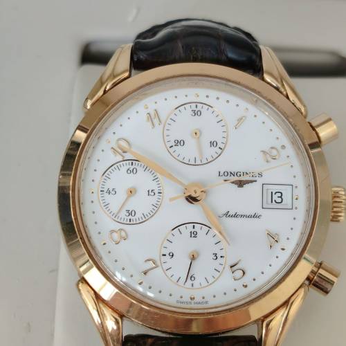 Longines L4.642.2 Chronograph Automatic Valjoux 7750 (95% New)