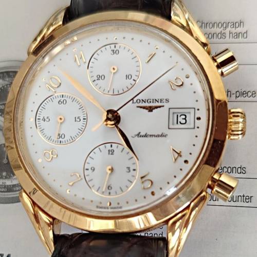 Longines L4.642.2 Chronograph Automatic Valjoux 7750 (95% New)