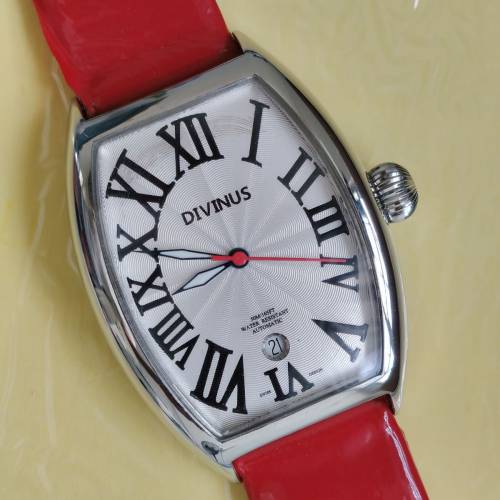 Classic Automatic Barrel Design Watch  , 32.2mm Without Crown