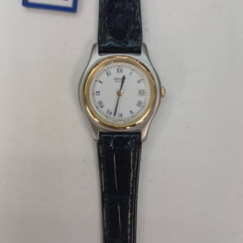 罕有全新Vintage 1990  Seiko 7N89-0021 Lady's Cartier Cougar Style Quartz Watch