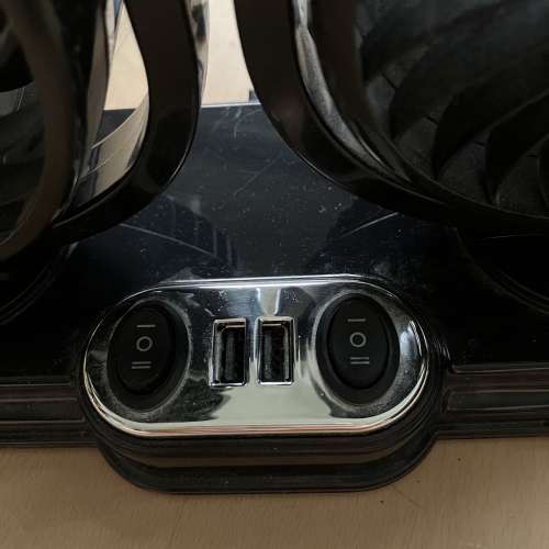 雙頭usb 風扇 (fan 車用 office)