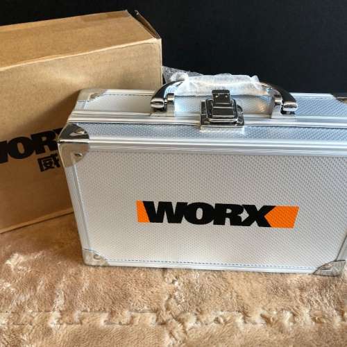 WORX WX242 (Aluminum Protective Case Set) Electric Screwdriver Set + bits set