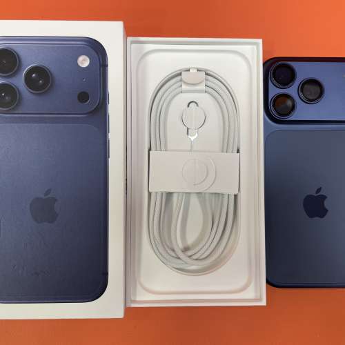 99%New iPhone 17 Pro 256GB 藍色 香港行貨 Apple保養到2027年8月5日 電池效能100% ...
