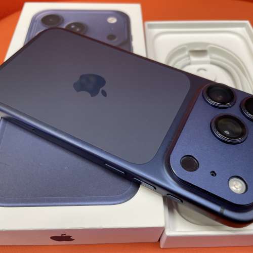 99%New iPhone 17 Pro 256GB 藍色 香港行貨 Apple保養到2027年8月5日 電池效能100% ...
