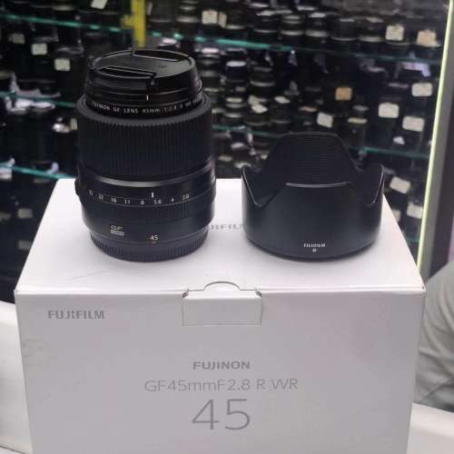 FUJIFILM GF 45MM F2.8R WR FULL SET