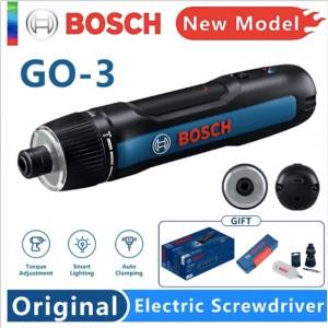 Bosch GO 3 + 25pcs common bits SET ,Torque Adjustment (7+1) , w/3 LED ring