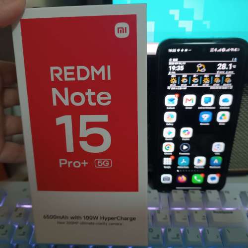 Redmi Note 15 Pro+ PLUS 12GB + 512GB 手機 電話 小米 紅米 單盒全齊