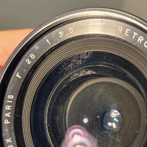 Angenieux 28mm f3.5 Retrofocus Type R11  exa/exakta 連兩個轉接環
