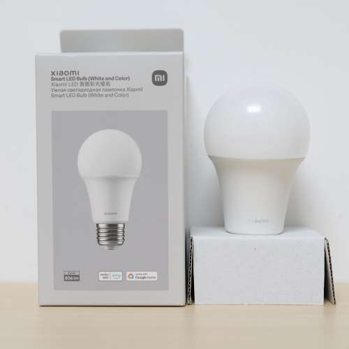 【99%新有單有盒】Xiaomi 小米 LED 智能彩光燈泡 Smart Bulb (White and Color) E2...