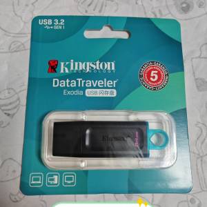 Kingston /金士頓64G手指/U盤/USB 3.2 高速官方正品賀年板
