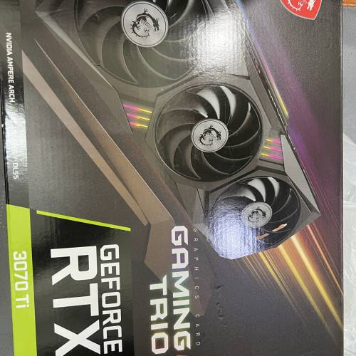 msi 3070TI新淨靚仔