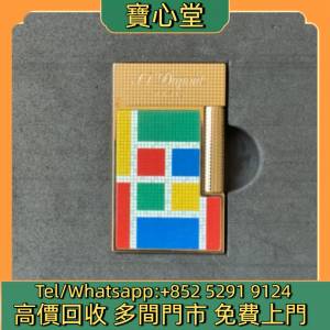 高價回收 STDupont法國都彭打火機L2Cling朗聲系列卡薩布蘭卡聯名款，打火機，s.t.d...