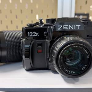 Zenit 122K 菲林單反 連雙鏡 PK（不散賣）