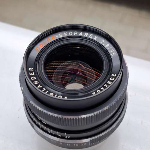 VOIGTLANDER COLOR-SKOPAREX 35MM F2.8 QBM MOUNT
