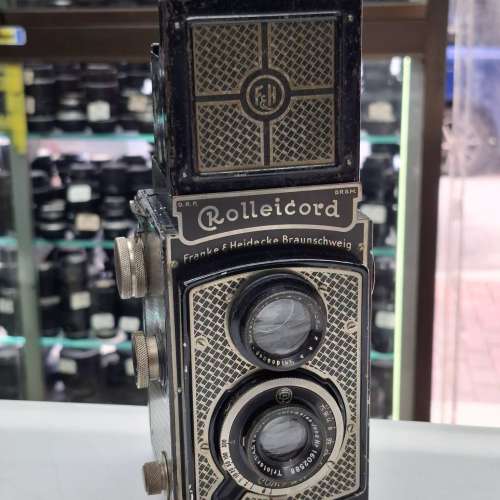 ROLLEICORD AET DECO CARL ZEISS JENA TRIOTAR 7.5CM F4.5