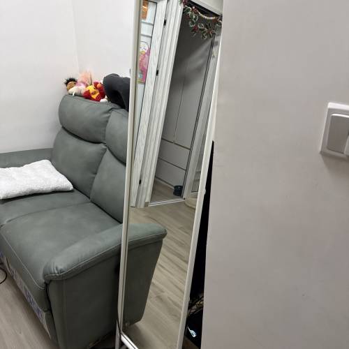 旺角自取 IKEA白色全身鏡